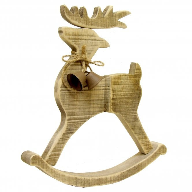 Wooden Rocking Reindeer