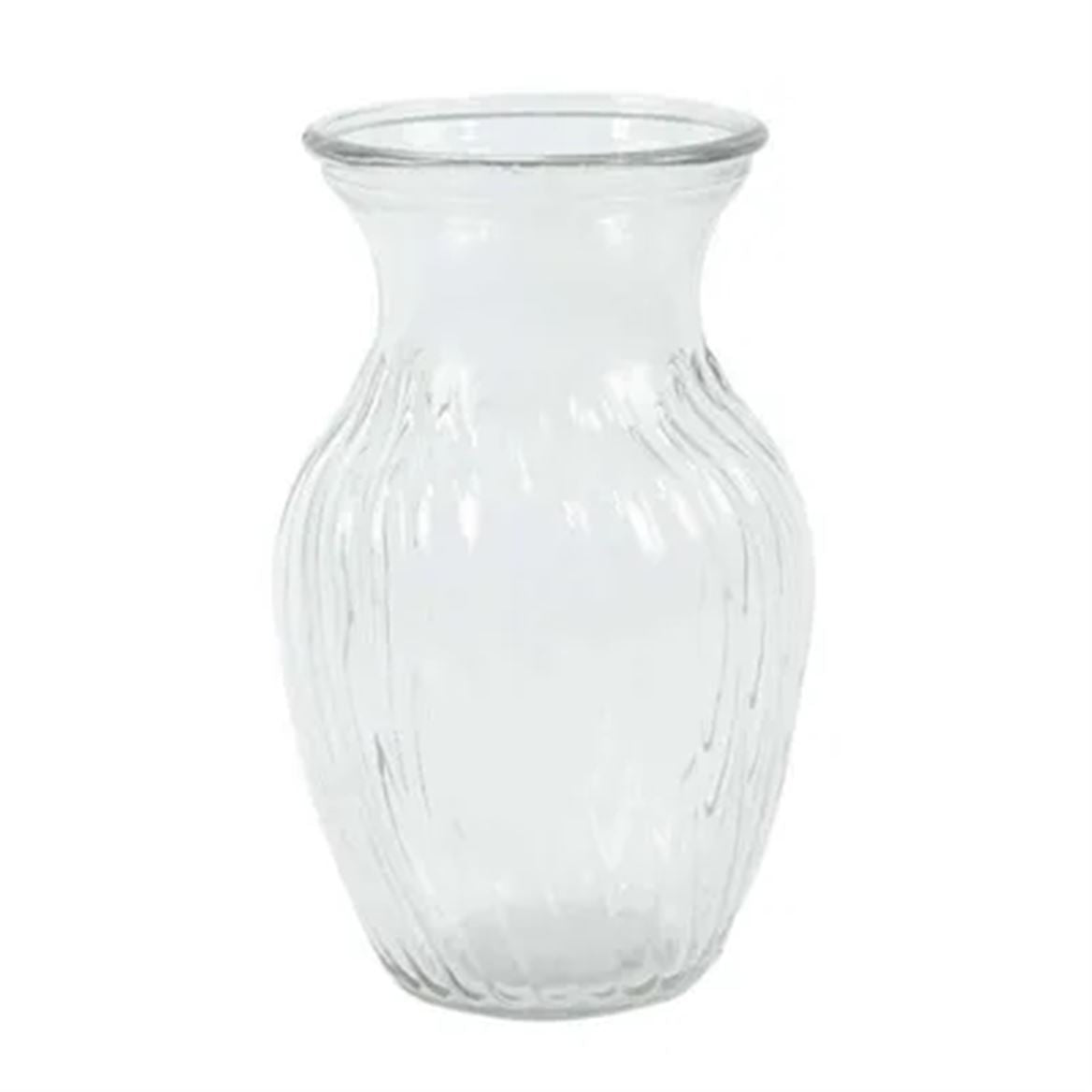 Sweetheart Ribbed Vase