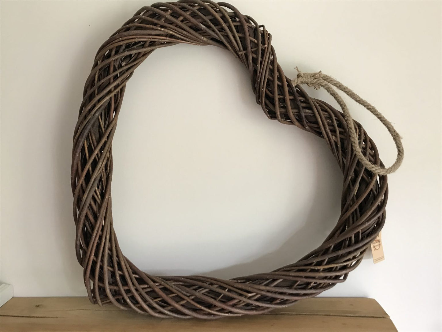 Large Willow Heart Wreath