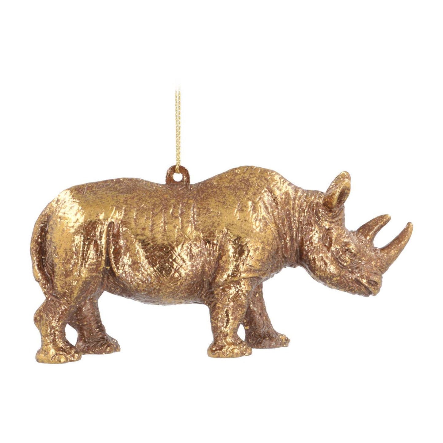 Bronze Rhino Bauble