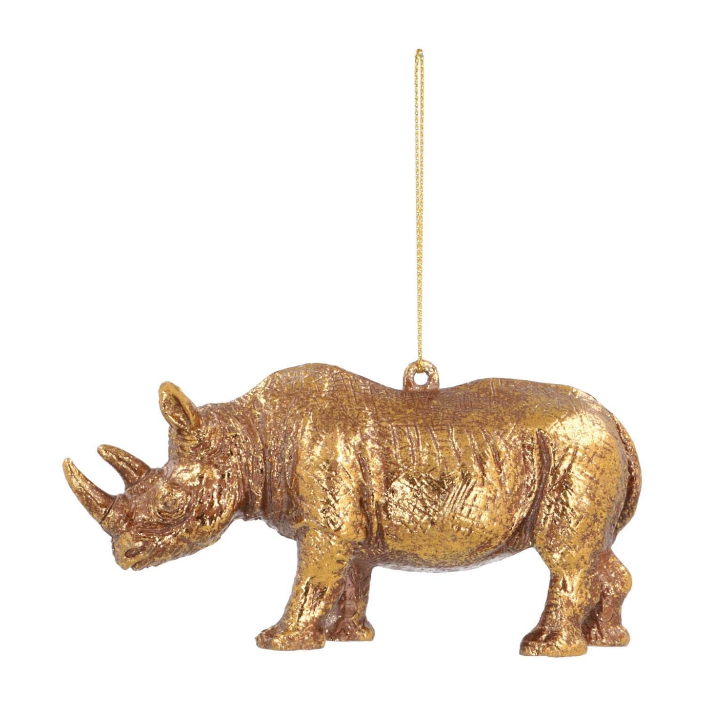 Bronze Rhino Bauble