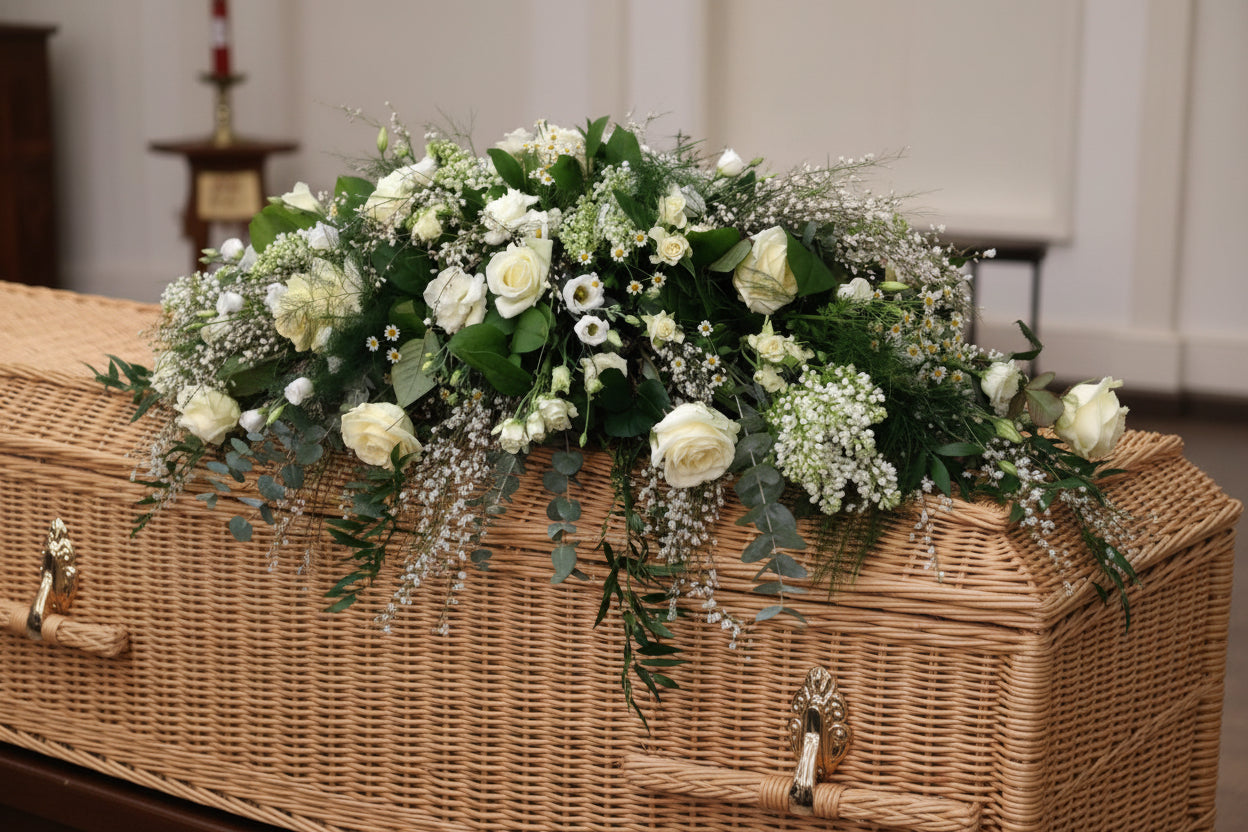 Funeral Casket Flower Spray