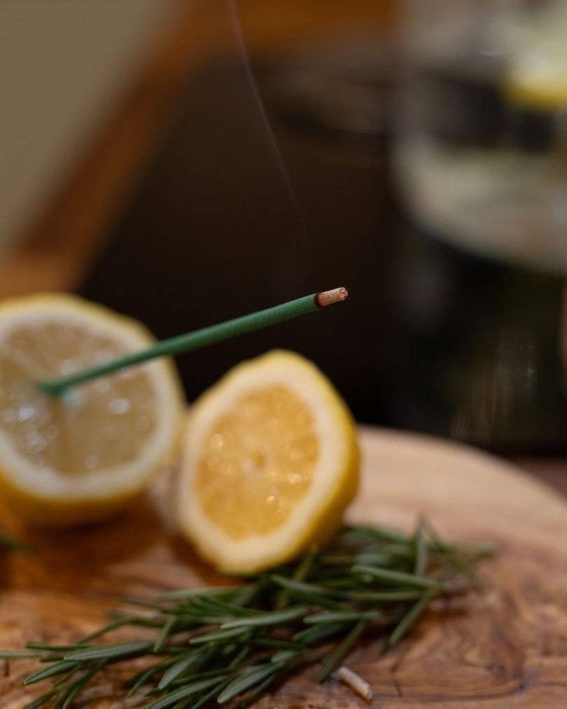 The Golden Altar Natural Incense - Rosemary & Lemon