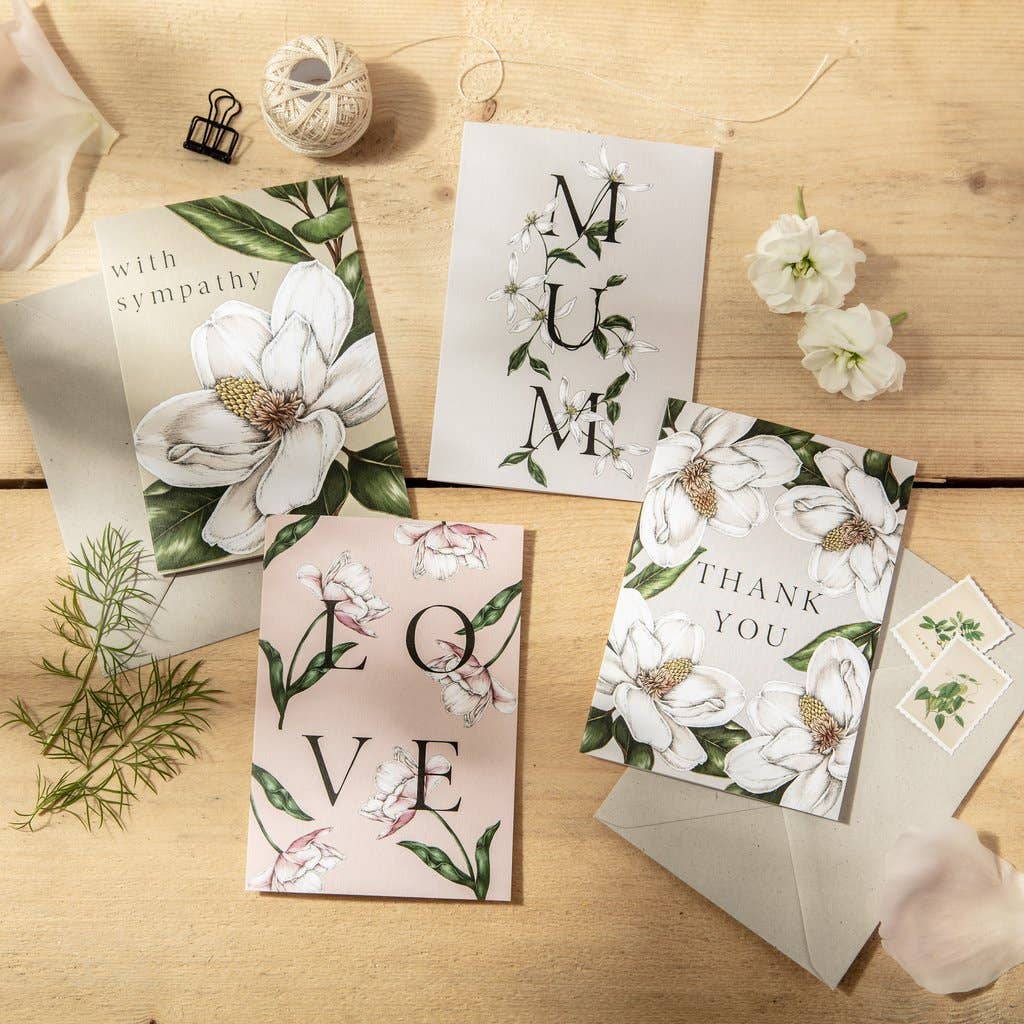 With Sympathy - Spring Blossom Greeting Card
