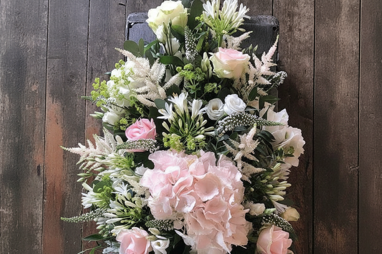 Funeral Casket Flower Spray