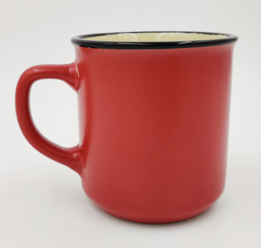 Red Ceramic Mug