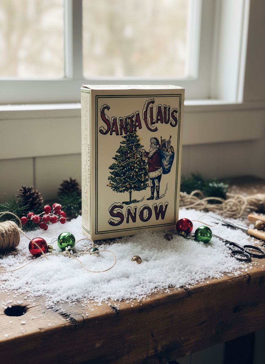 Santa Claus Box of Snow