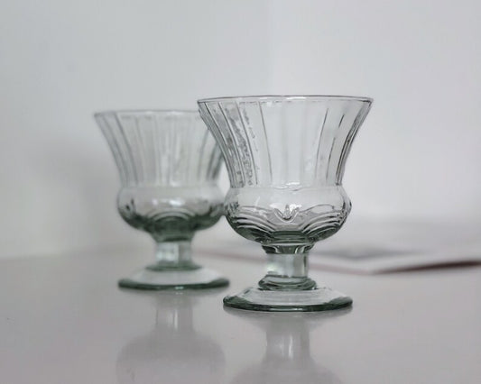 Iridescent Coupe glass