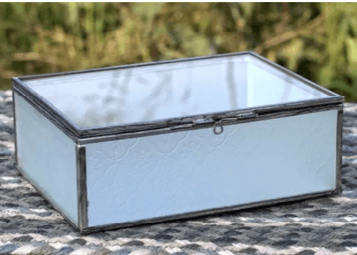 Trinket Keepsake Glass Box