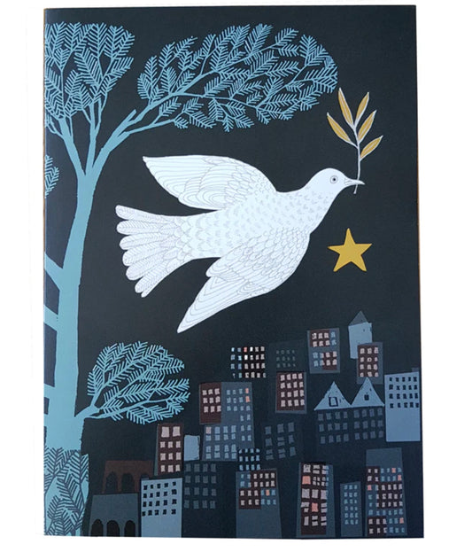 Dove of Peace greetings card