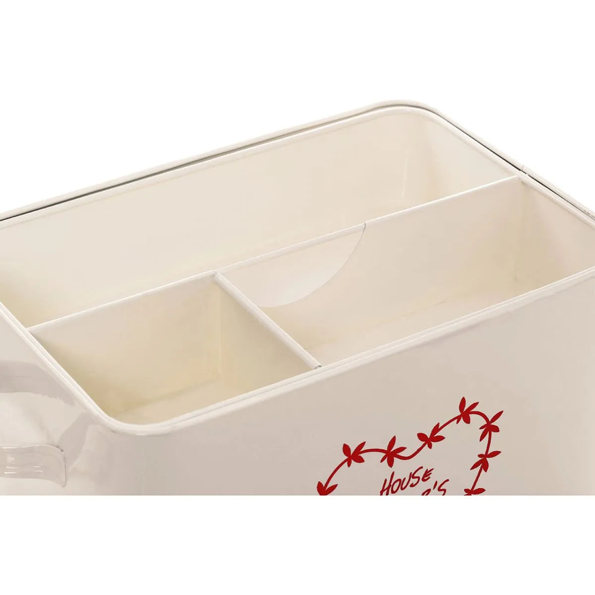 Anglaise Red and Cream Housekeepers Box