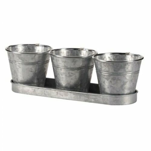 Galvanised Steel Plant Pot