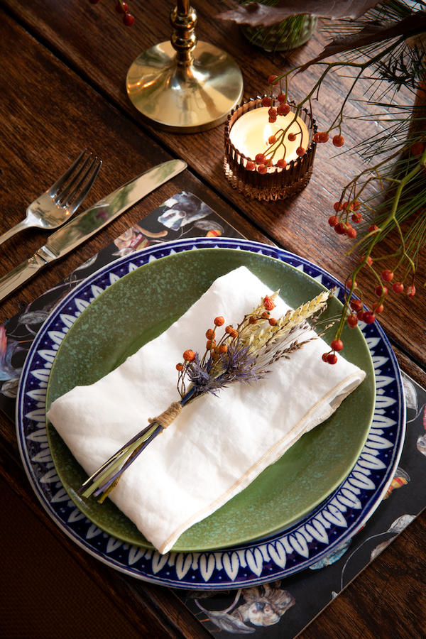 Dried Flower Place Settings