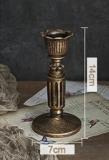 Vintage Gold Candlestick