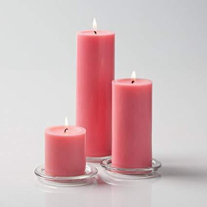 Rustic Pillar Candle
