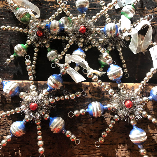 Retro Snowflake Bauble