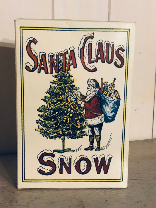Santa Claus Box of Snow
